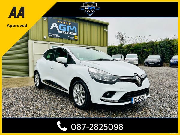 Renault Clio Hatchback, Petrol, 2018, White