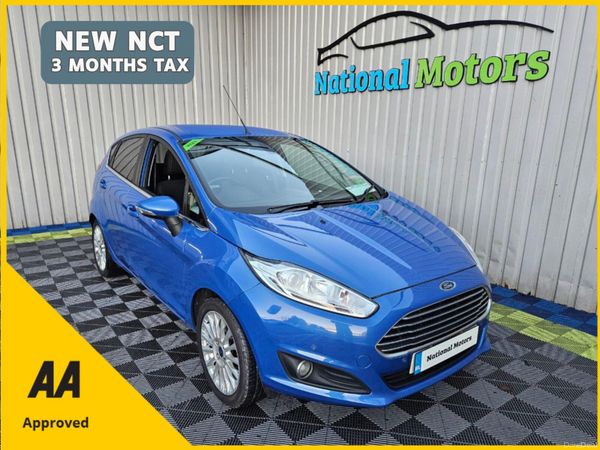 Ford Fiesta Hatchback, Petrol, 2013, Blue