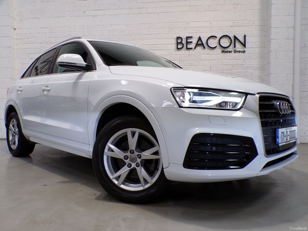 Audi Q3 SUV, Petrol, 2017, White