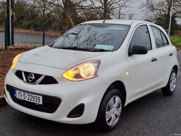 Nissan Micra Hatchback, Petrol, 2017, White