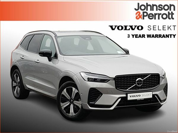 Volvo XC60 SUV, Petrol Plug-in Hybrid, 2025, Silver