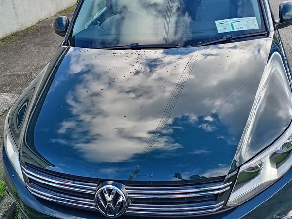 Volkswagen Tiguan SUV, Diesel, 2014, Green