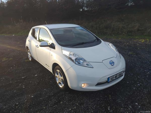 Nissan Leaf Hatchback, Electric, 2014, White