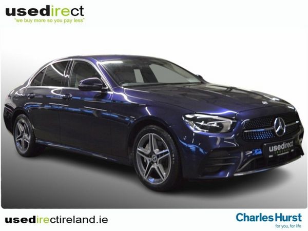 Mercedes-Benz E-Class Saloon, Petrol Plug-in Hybrid, 2022, Blue