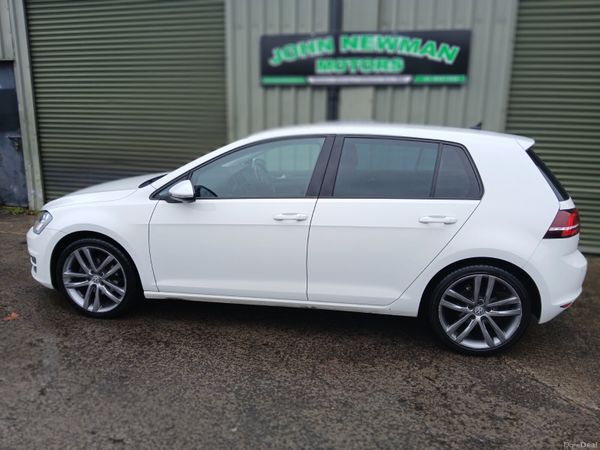 Volkswagen Golf Hatchback, Diesel, 2017, White