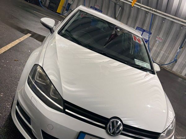 Volkswagen Golf Hatchback, Petrol, 2017, White