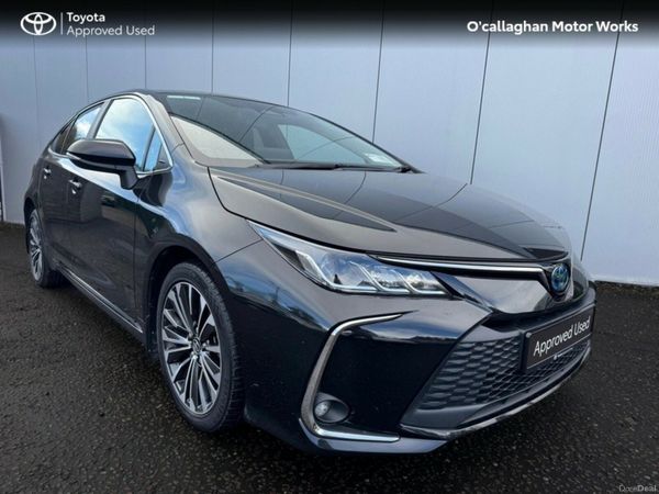 Toyota Corolla Saloon, Petrol Hybrid, 2023, Black