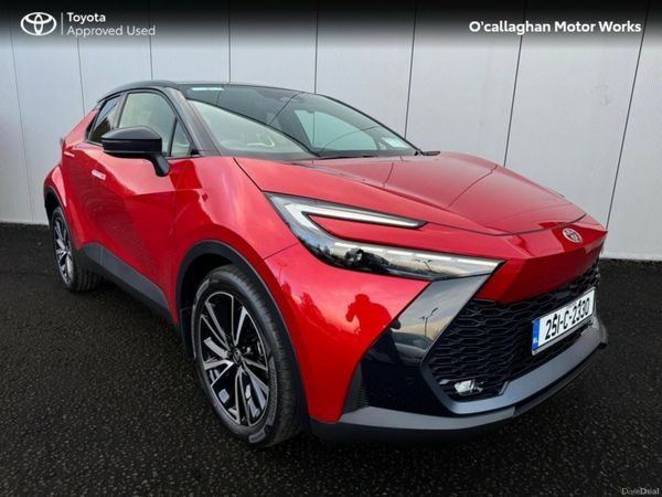 Toyota C-HR Hatchback, Petrol Plug-in Hybrid, 2025, Red