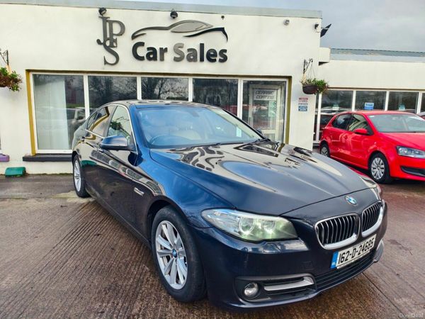BMW 5-Series Saloon, Diesel, 2016, Blue