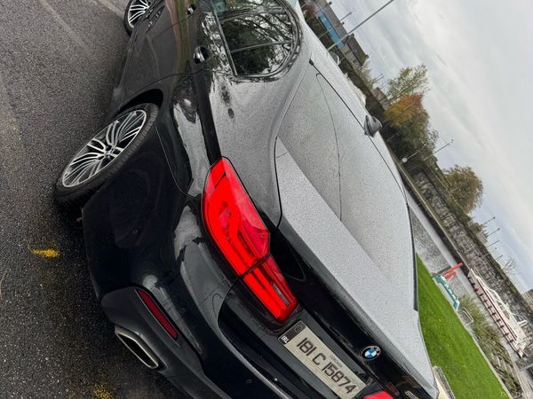 BMW 5-Series Saloon, Diesel, 2018, Black