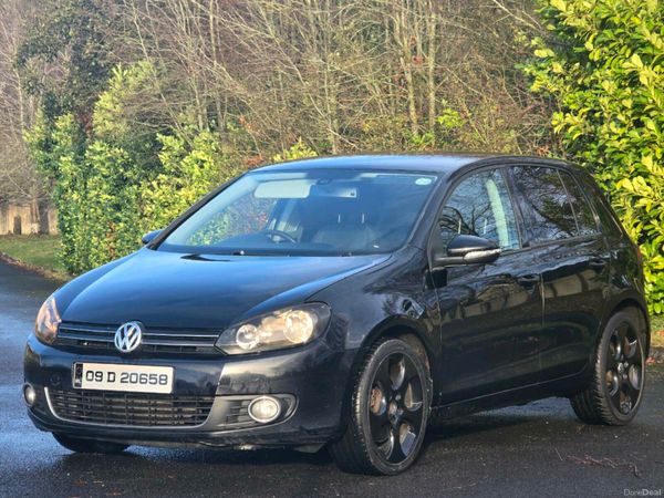 Volkswagen Golf Hatchback, Petrol, 2009, Black
