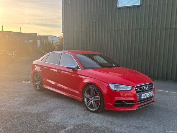 Audi S3 Saloon, Petrol, 2014, Red