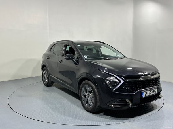 Kia Sportage SUV, Petrol Hybrid, 2025, Black