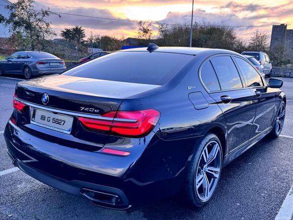 BMW 7-Series Saloon, Petrol Plug-in Hybrid, 2018, Black
