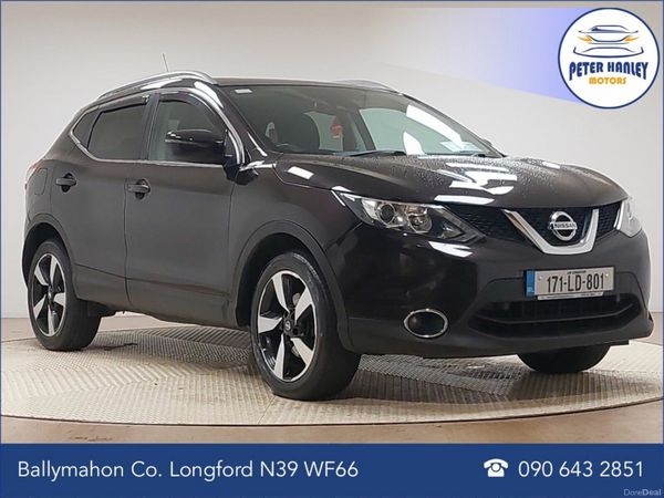 Nissan Qashqai SUV, Diesel, 2017, Black