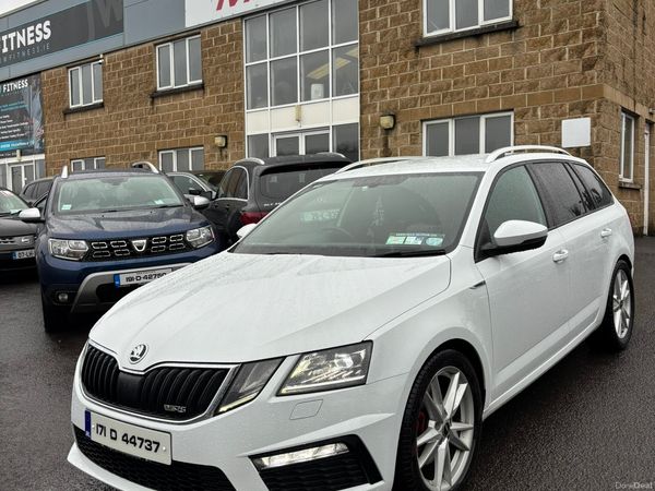 Skoda Octavia Estate, Diesel, 2017, White