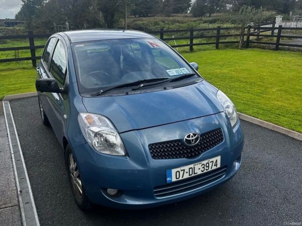 Toyota Yaris Hatchback, Petrol, 2007, Blue