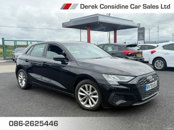 Audi A3 Hatchback, Diesel, 2020, Black