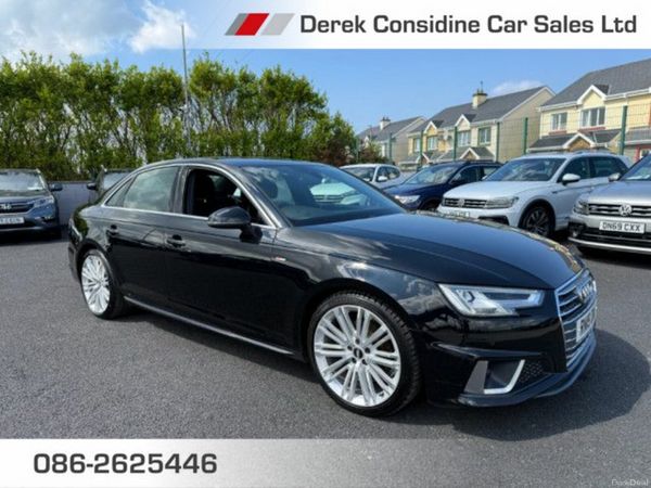 Audi A4 Saloon, Diesel, 2019, Black