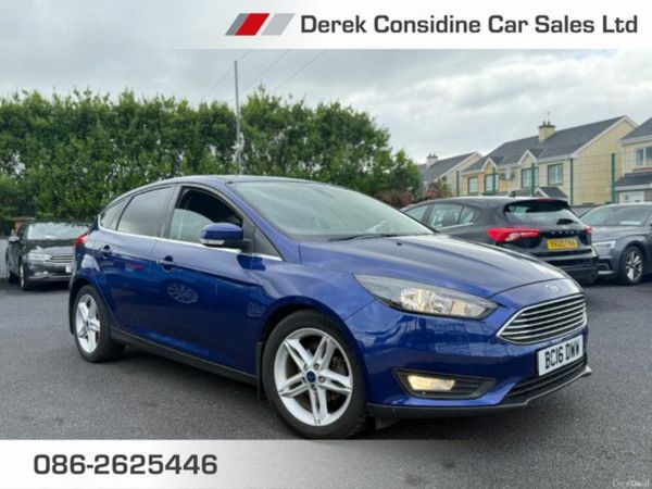 Ford Focus Hatchback, Diesel, 2016, Blue