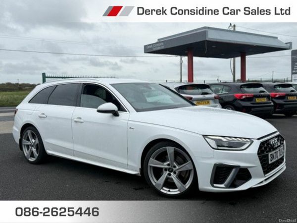 Audi A4 Estate, Diesel, 2020, White