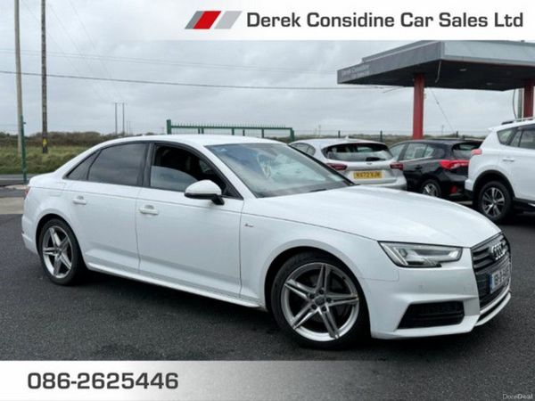 Audi A4 Saloon, Diesel, 2018, White