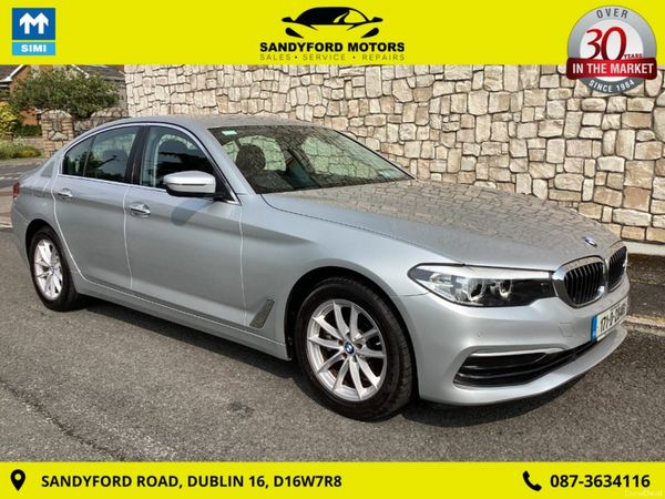 BMW 5-Series Saloon, Diesel, 2017, Grey