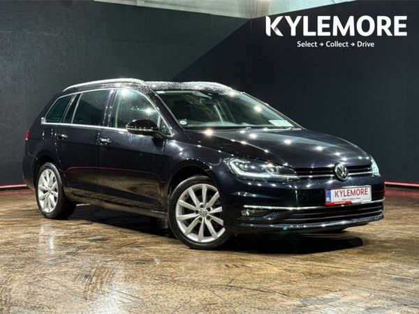 Volkswagen Golf Estate, Petrol, 2019, Black
