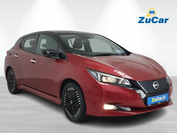 Nissan Leaf Hatchback, Electric, 2023, Red