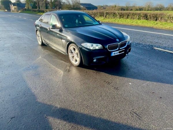 BMW 5-Series Saloon, Diesel, 2015, Black