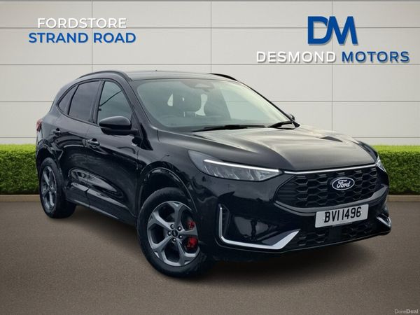 Ford Kuga SUV, Petrol Hybrid, 2025, Black