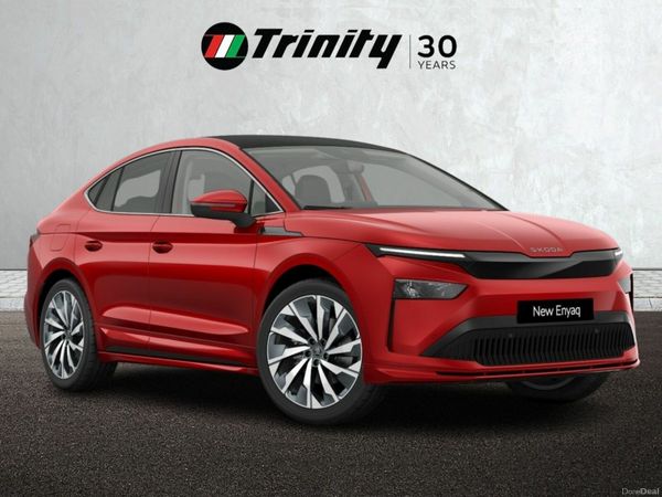 Skoda Enyaq SUV, Electric, 2026, Red