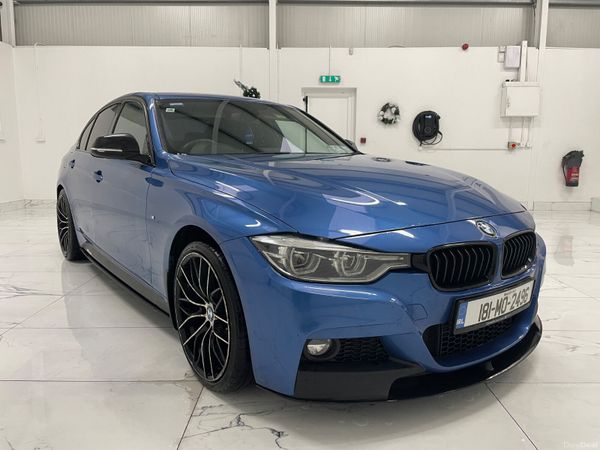BMW 3-Series Saloon, Diesel, 2018, Blue