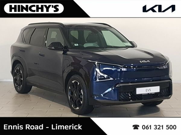 Kia EV5 SUV, Electric, 2026, Blue
