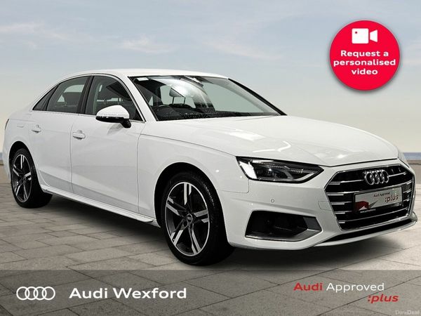 Audi A4 Saloon, Diesel, 2022, White