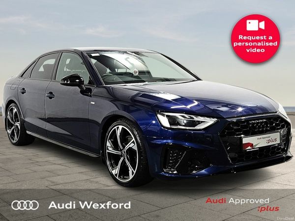 Audi A4 Saloon, Diesel, 2024, Blue