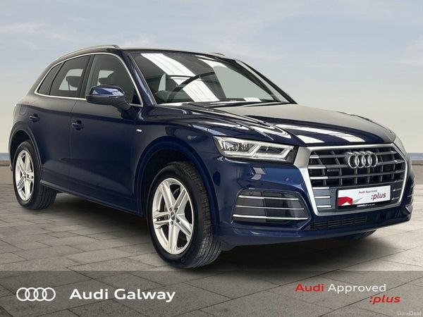 Audi Q5 SUV, Petrol Plug-in Hybrid, 2021, Blue
