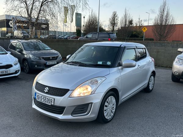 Suzuki Swift Hatchback, Petrol, 2015, Silver