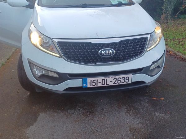 Kia Sportage SUV, Diesel, 2015, White