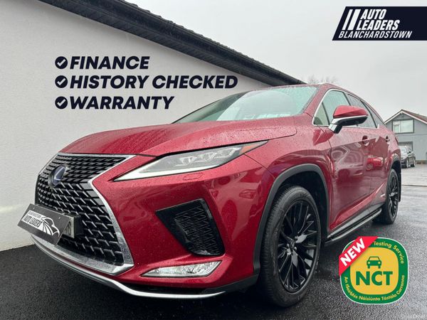 Lexus RX SUV, Petrol Hybrid, 2018, Red
