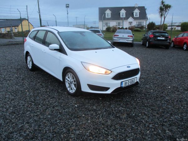 Ford Focus Estate, Diesel, 2018, White