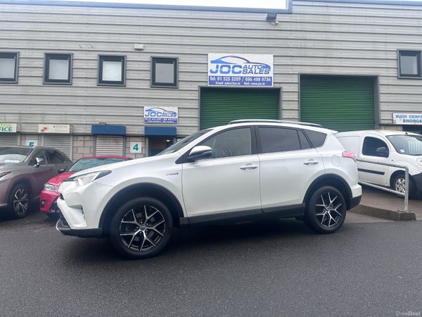 Toyota RAV4 SUV, Petrol Hybrid, 2017, White