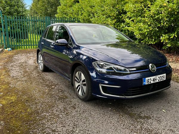Volkswagen Golf Hatchback, Electric, 2018, Blue
