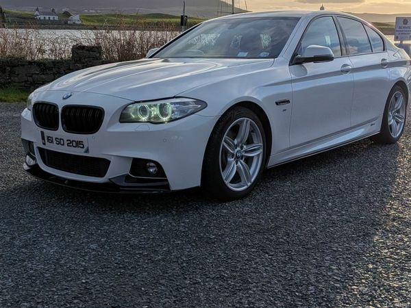 BMW 5-Series Saloon, Diesel, 2016, White