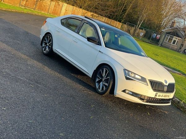 Skoda Superb Saloon, Diesel, 2018, White