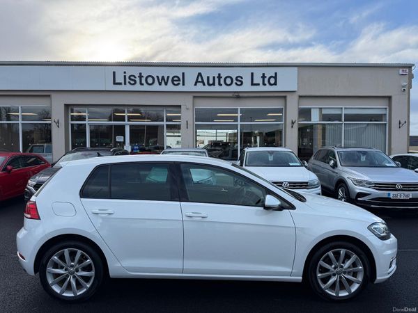 Volkswagen Golf Hatchback, Petrol, 2018, White