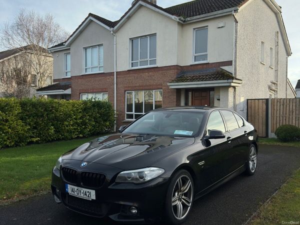 BMW 5-Series Saloon, Diesel, 2014, Black