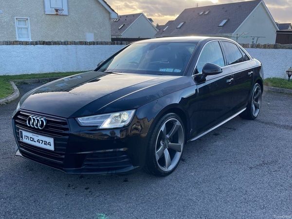 Audi A4 Saloon, Diesel, 2017, Black