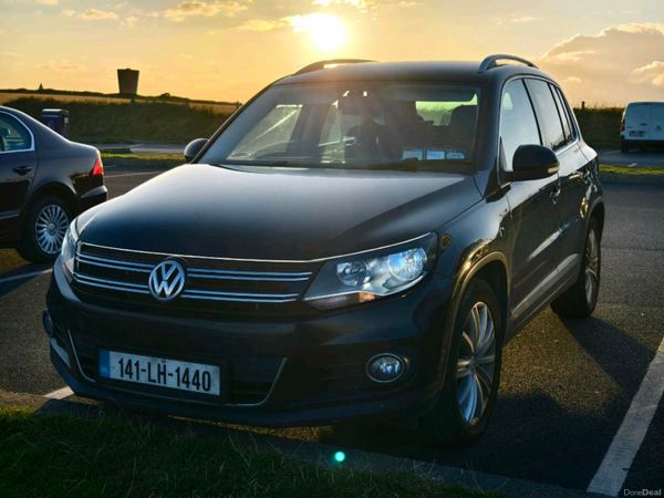 Volkswagen Tiguan SUV, Diesel, 2014, Black