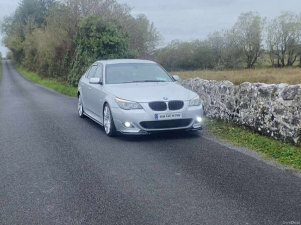 BMW 5-Series Saloon, Diesel, 2008, Silver